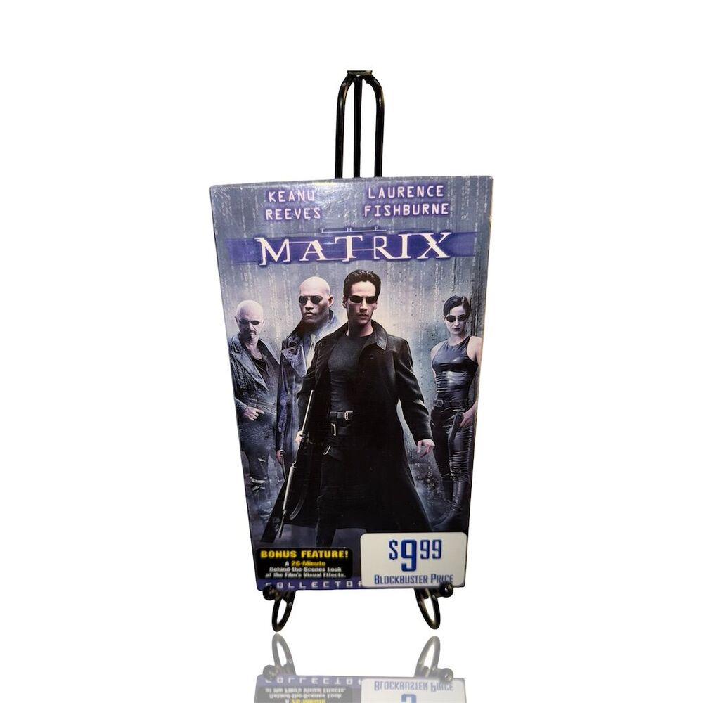 The Matrix Collector's Edition VHS Sci-Fi Keanu Reeves 1999